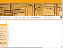 Tablet Screenshot of lakesidecabinets.com